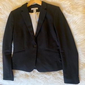 Fitted Black Blazer